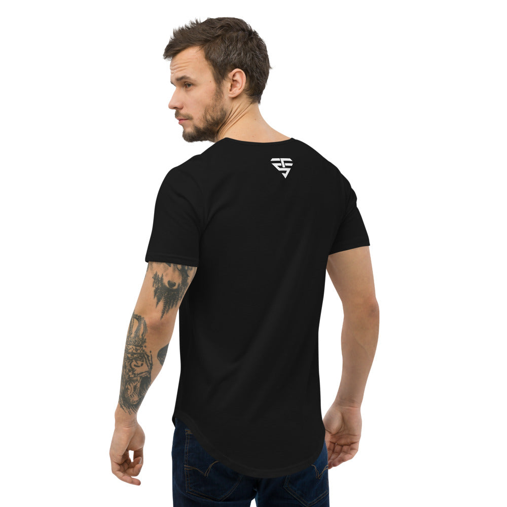 ENTREPRENEUR Drop Cut Tee (w/ logo)