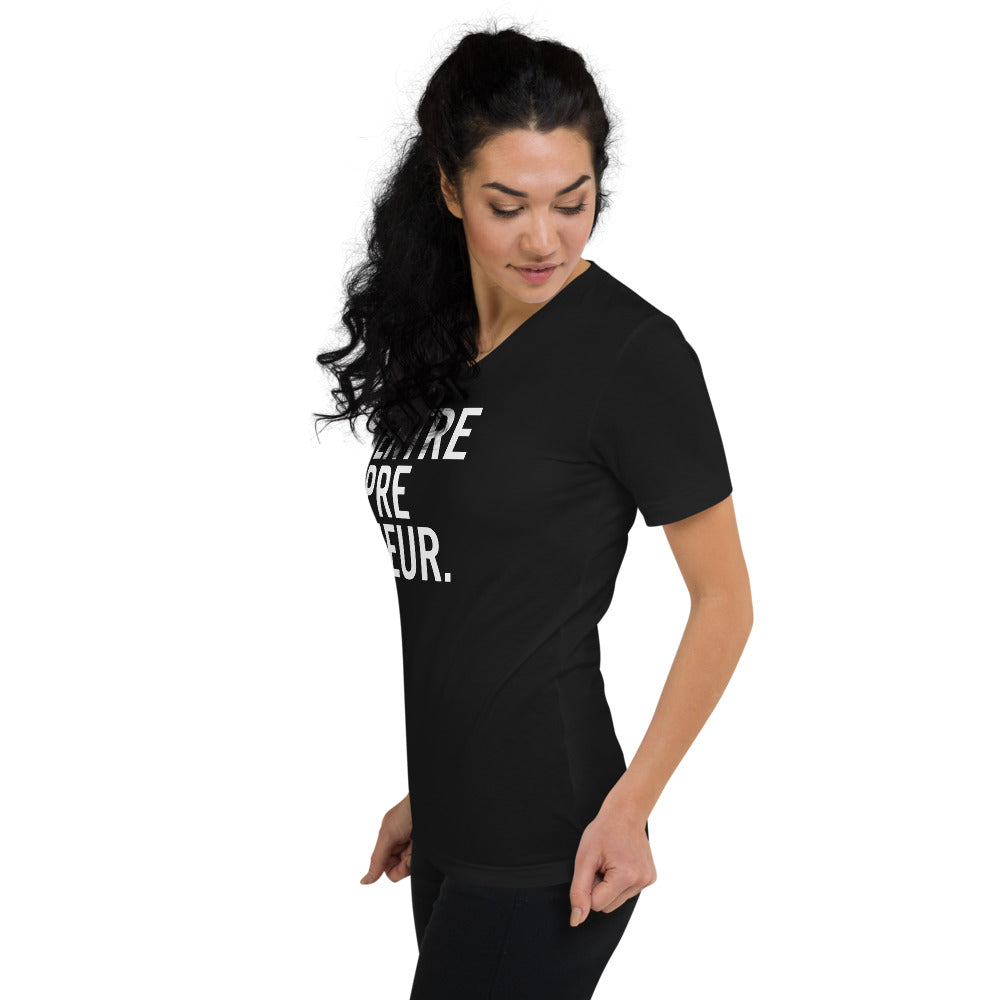 ENTREPRENEUR V-Neck Tee