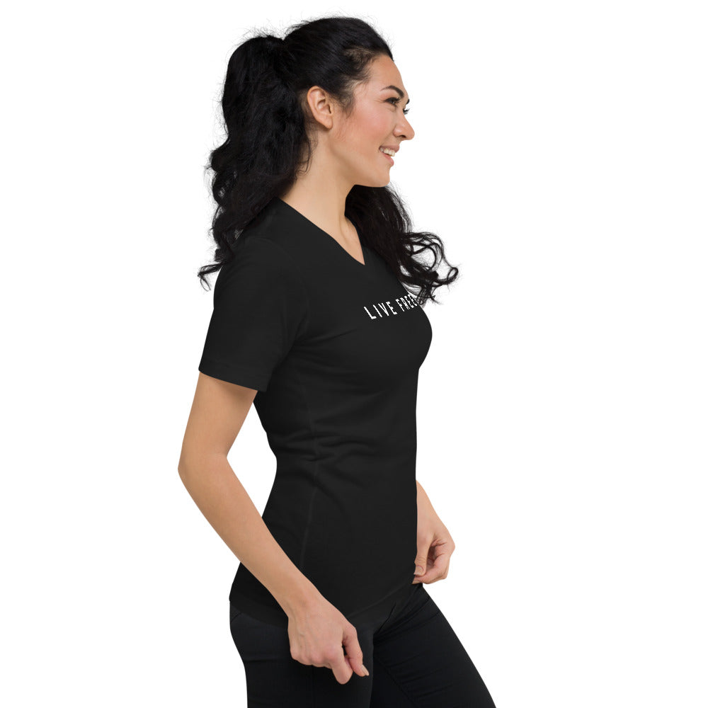 LIVE FREE V-Neck T-Shirt